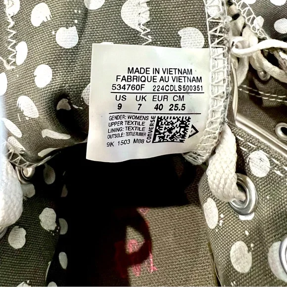 Converse Grey Low Profile Sneaker - Picture 4 of 4